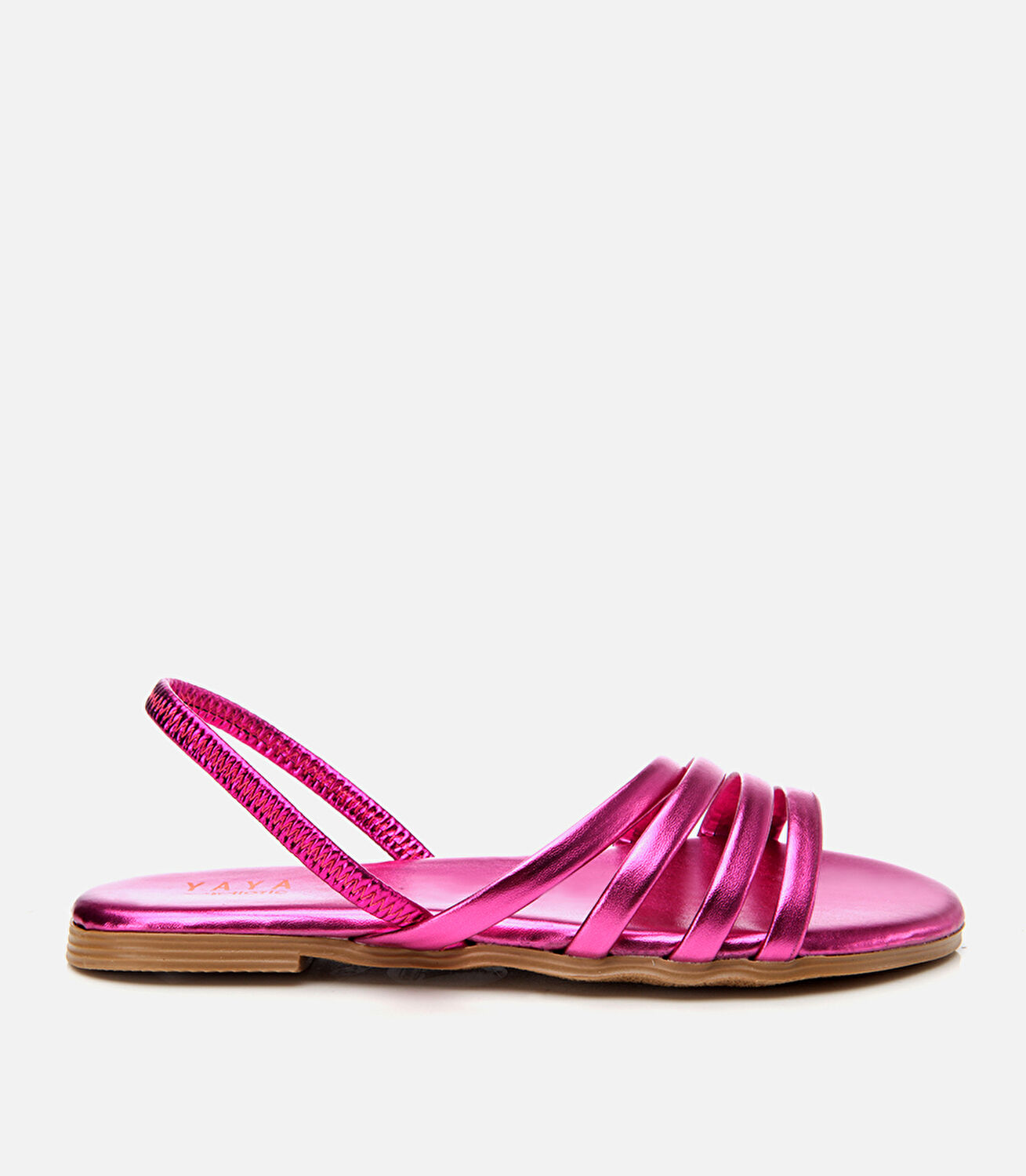 Kadın Pembe Yaya Düz Sandalet