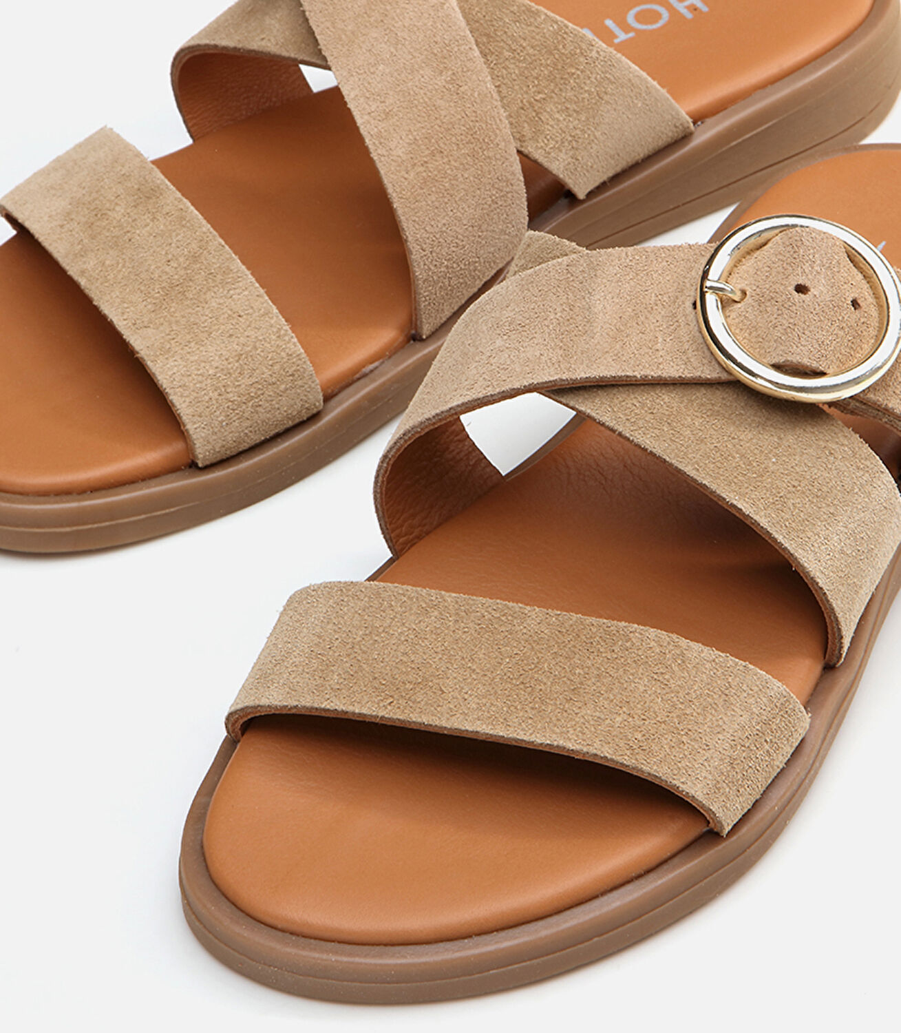 Kadın Deri Taba Terlik