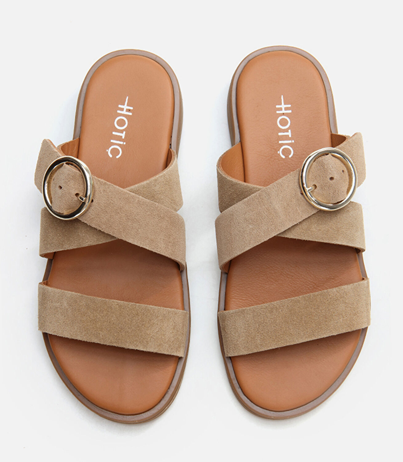 Kadın Deri Taba Terlik