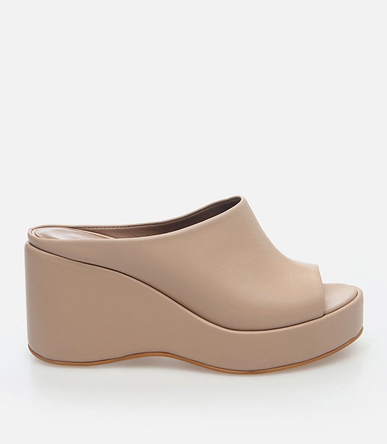 Kadın Deri Bej Terlik