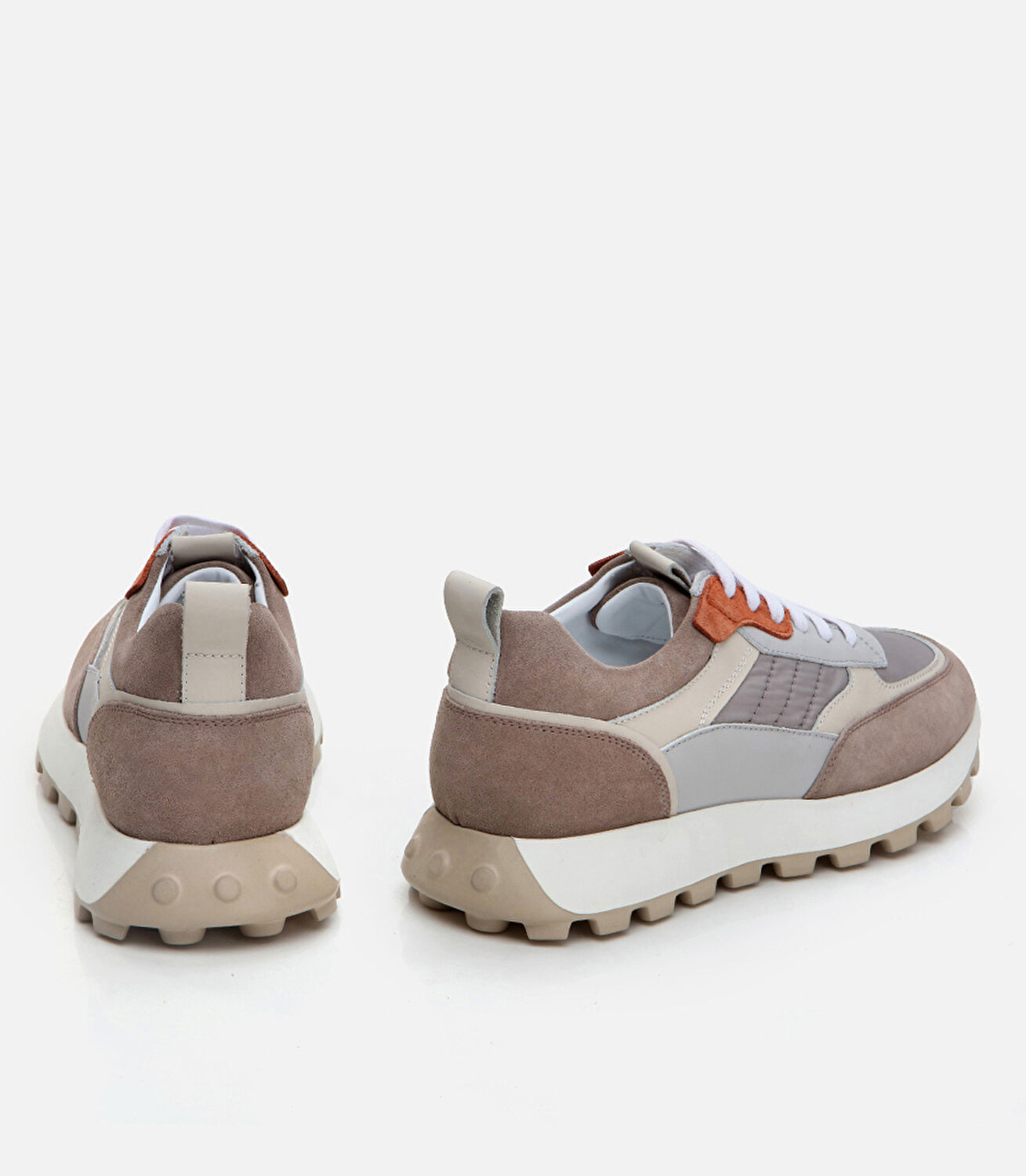 Erkek Deri Vizon Spor Ayakkabı