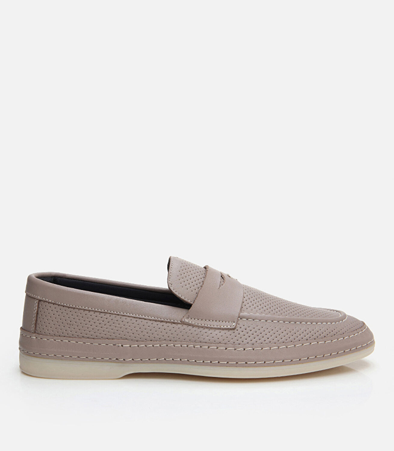 Erkek Deri Vizon Loafer