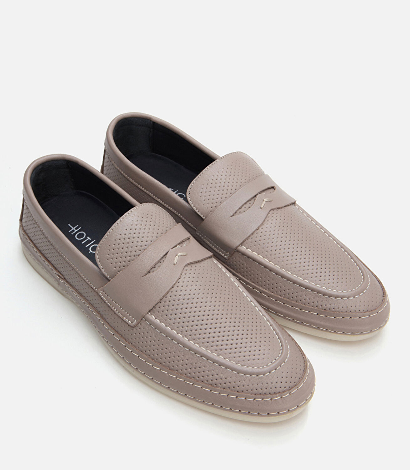 Erkek Deri Vizon Loafer
