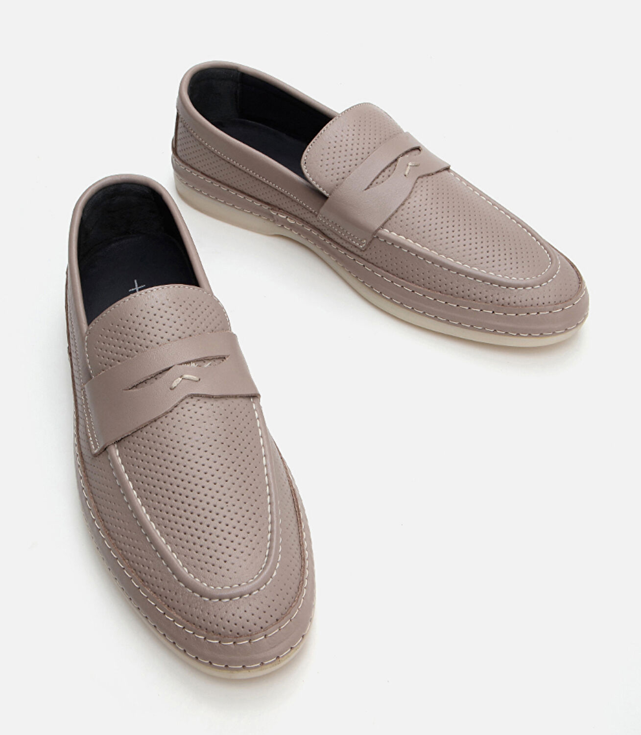 Erkek Deri Vizon Loafer