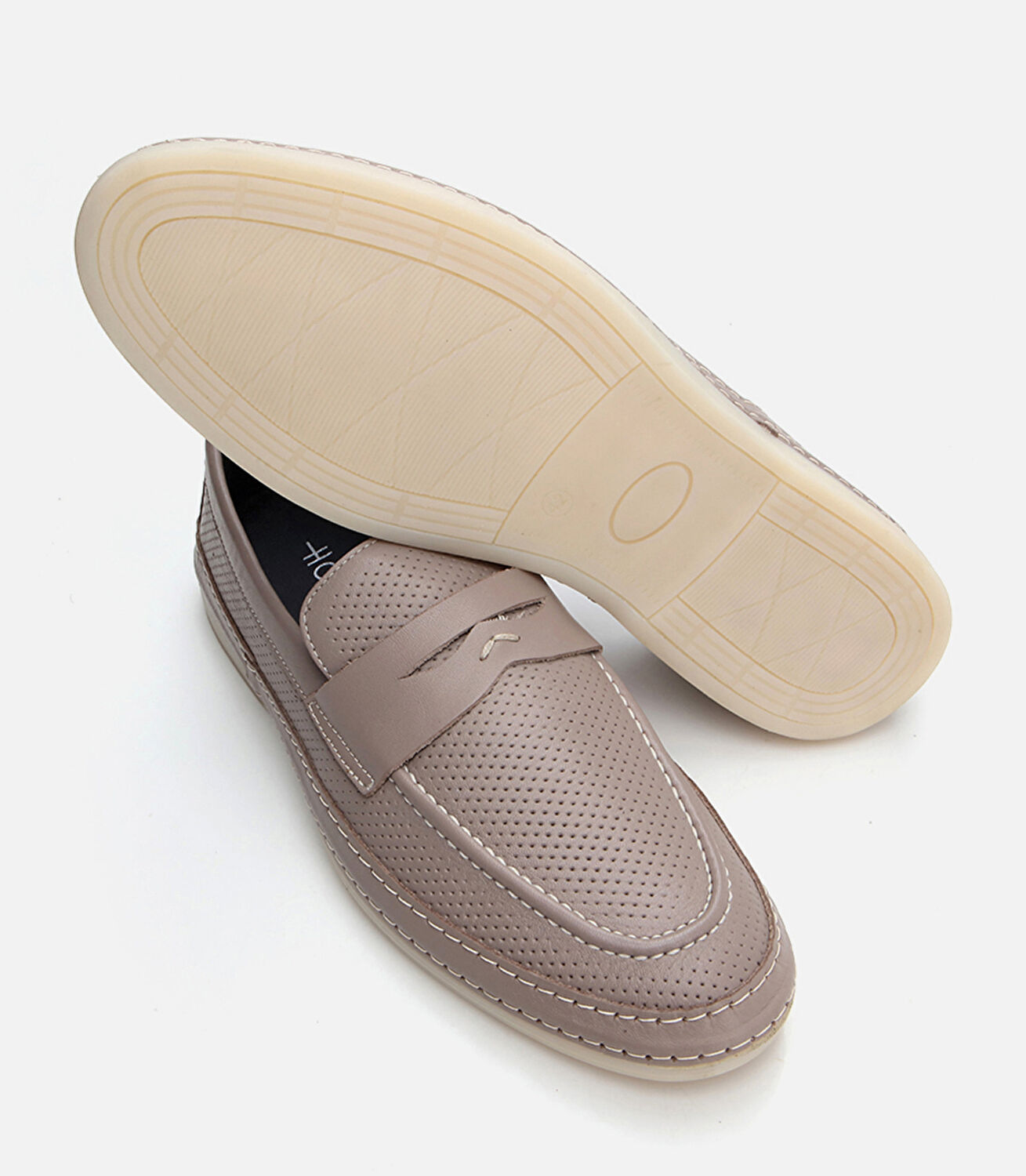 Erkek Deri Vizon Loafer