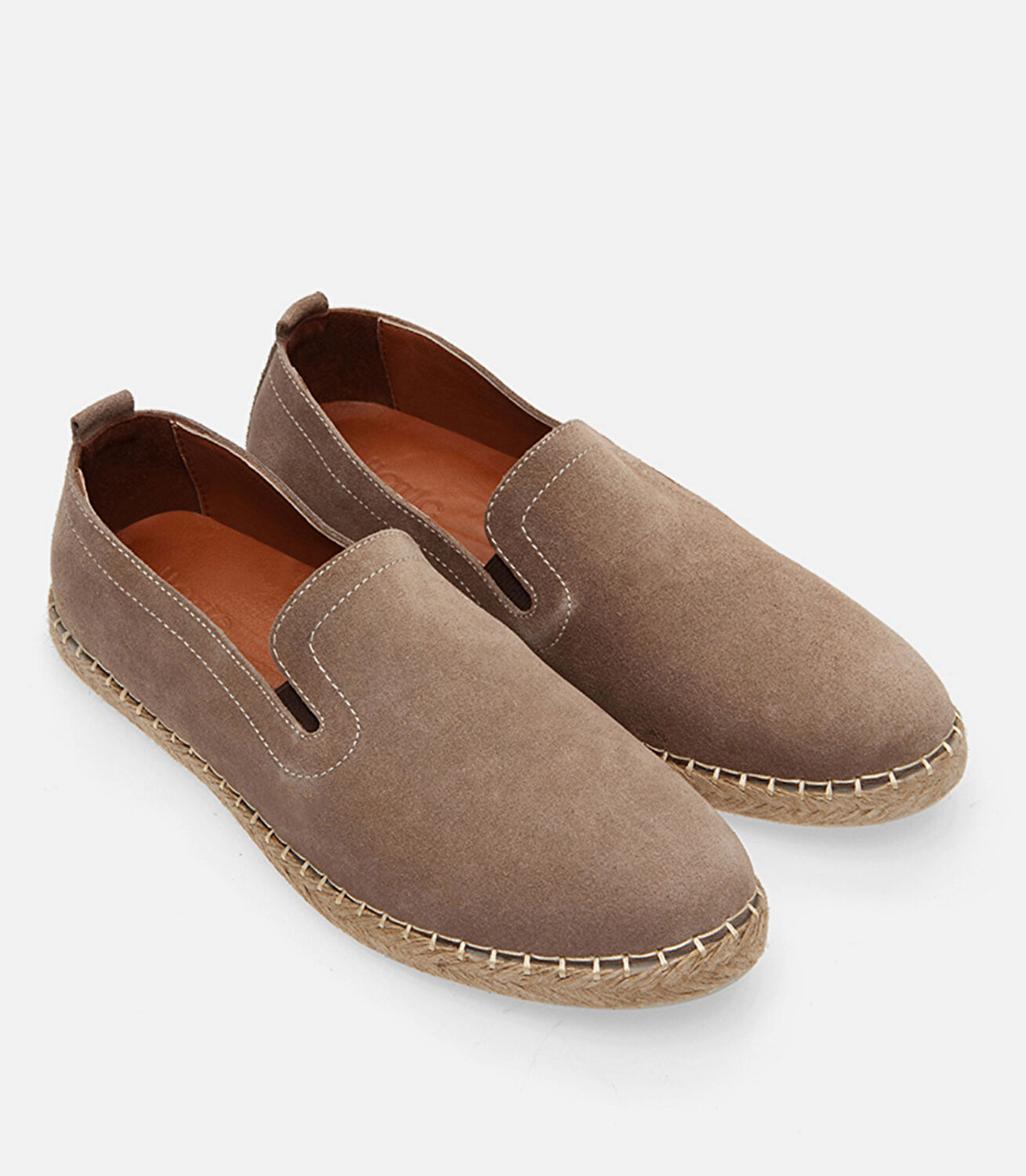 Erkek Deri Bej Loafer