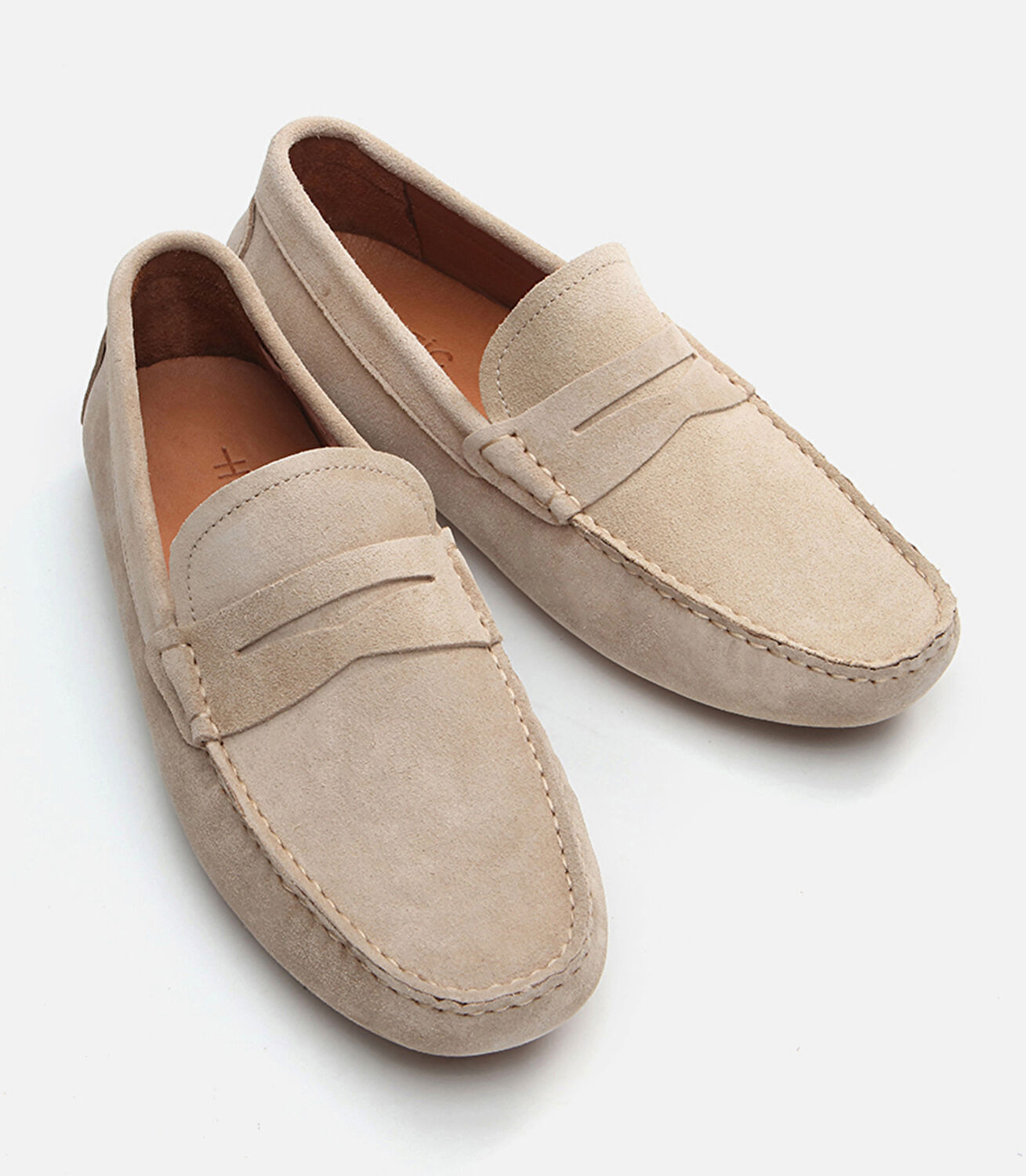 Erkek Deri Bej Loafer