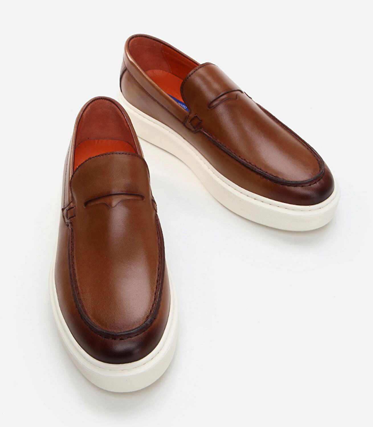 Erkek Deri Taba Loafer