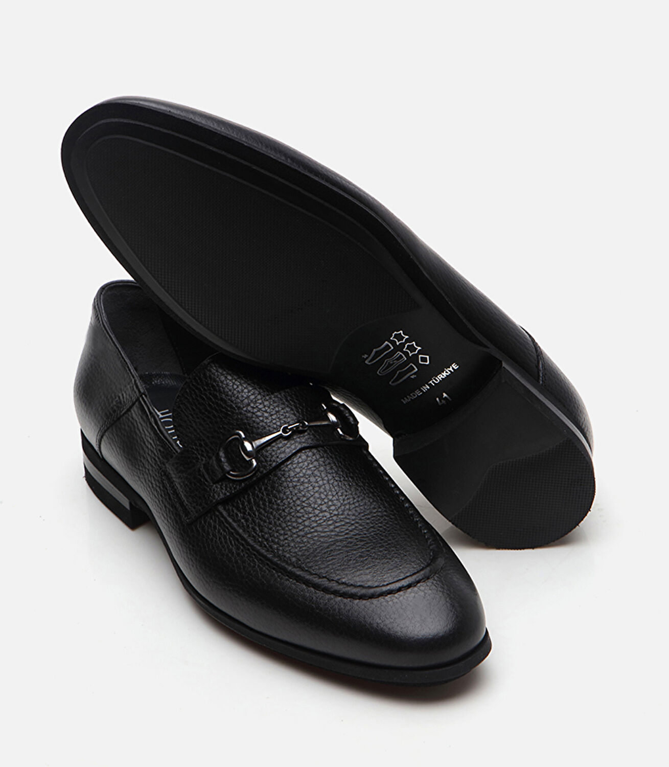 Erkek Deri Siyah Loafer