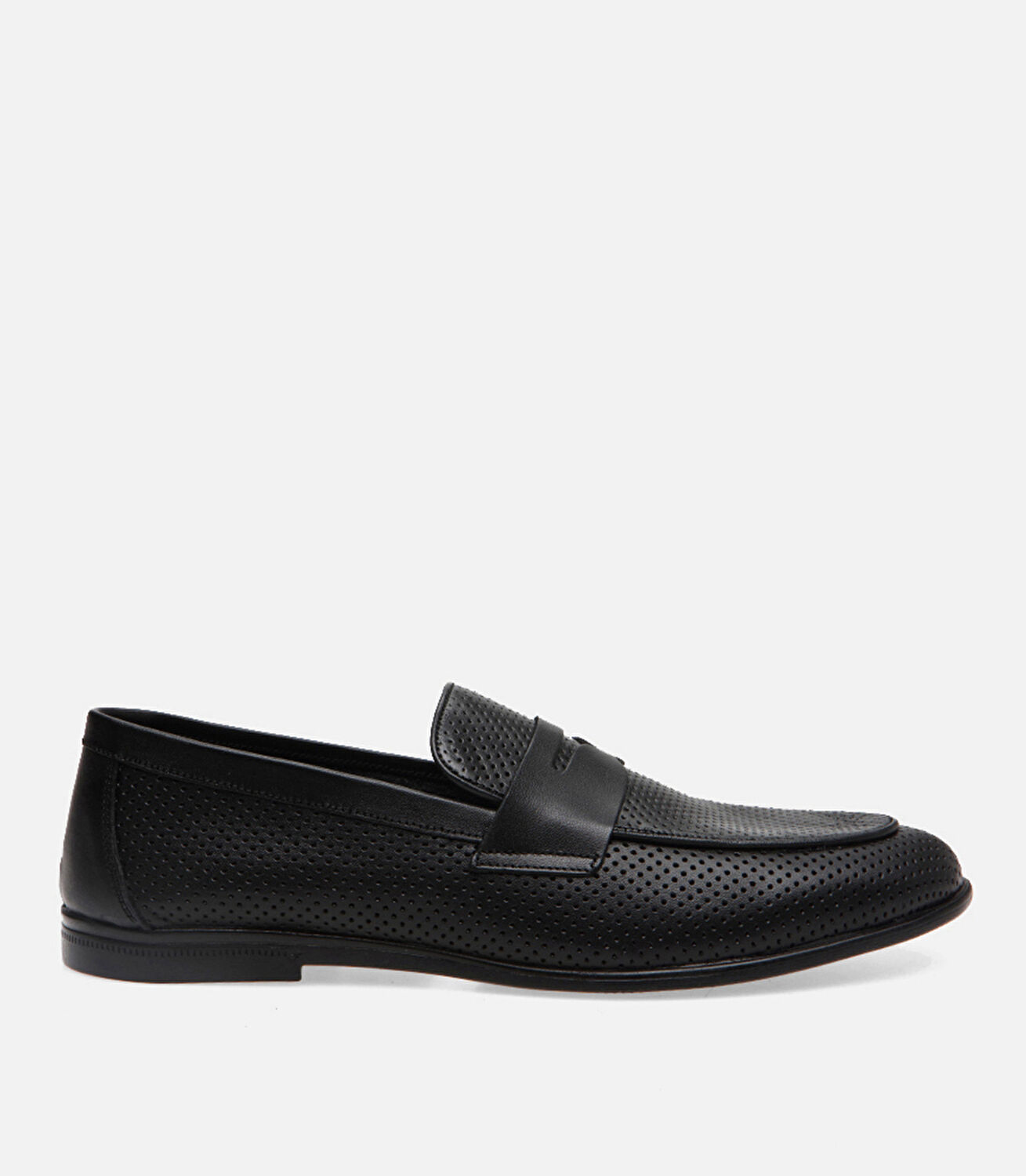 Erkek Deri Siyah Loafer