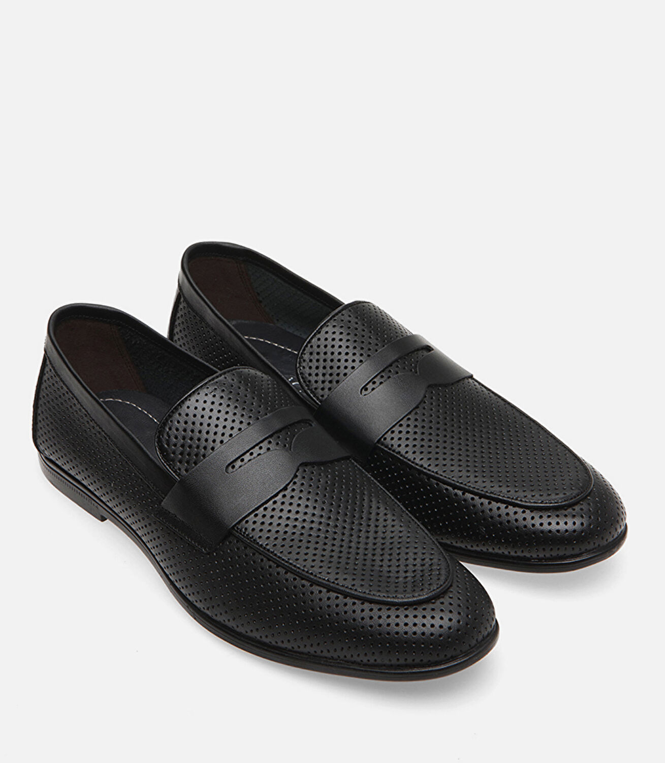 Erkek Deri Siyah Loafer