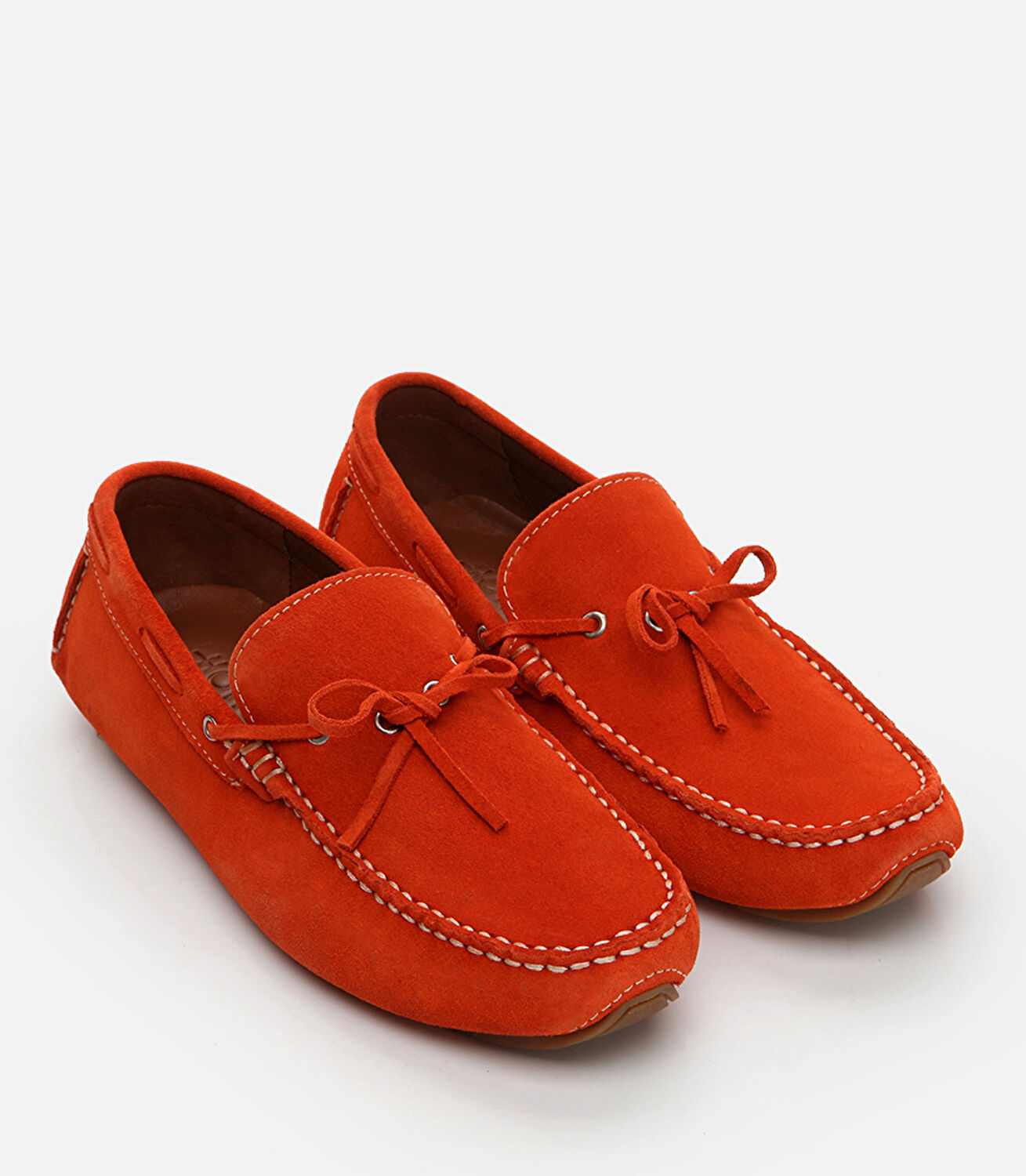 Erkek Deri Kırmızı Loafer