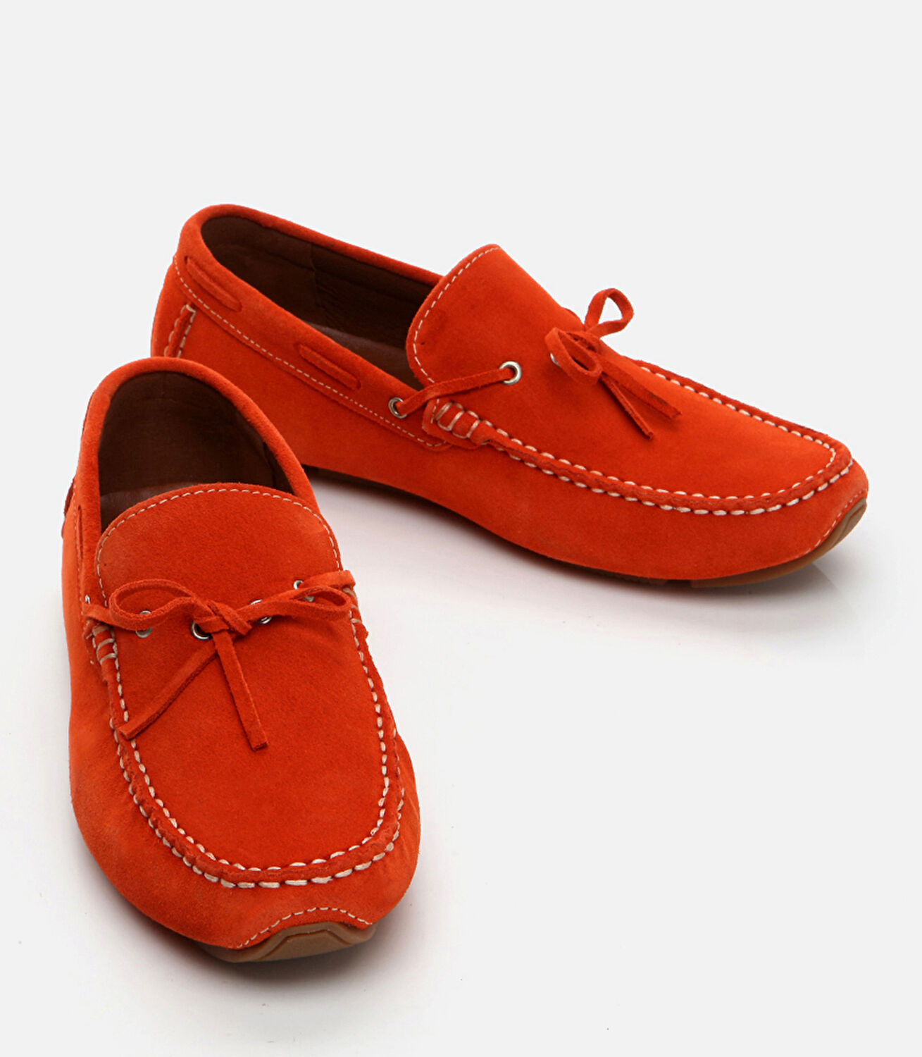 Erkek Deri Kırmızı Loafer