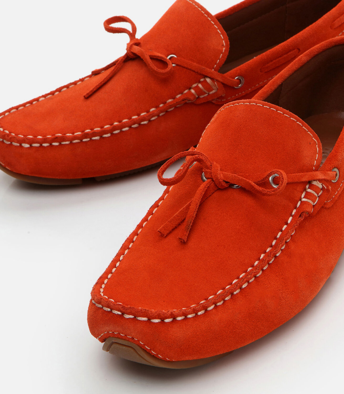 Erkek Deri Kırmızı Loafer