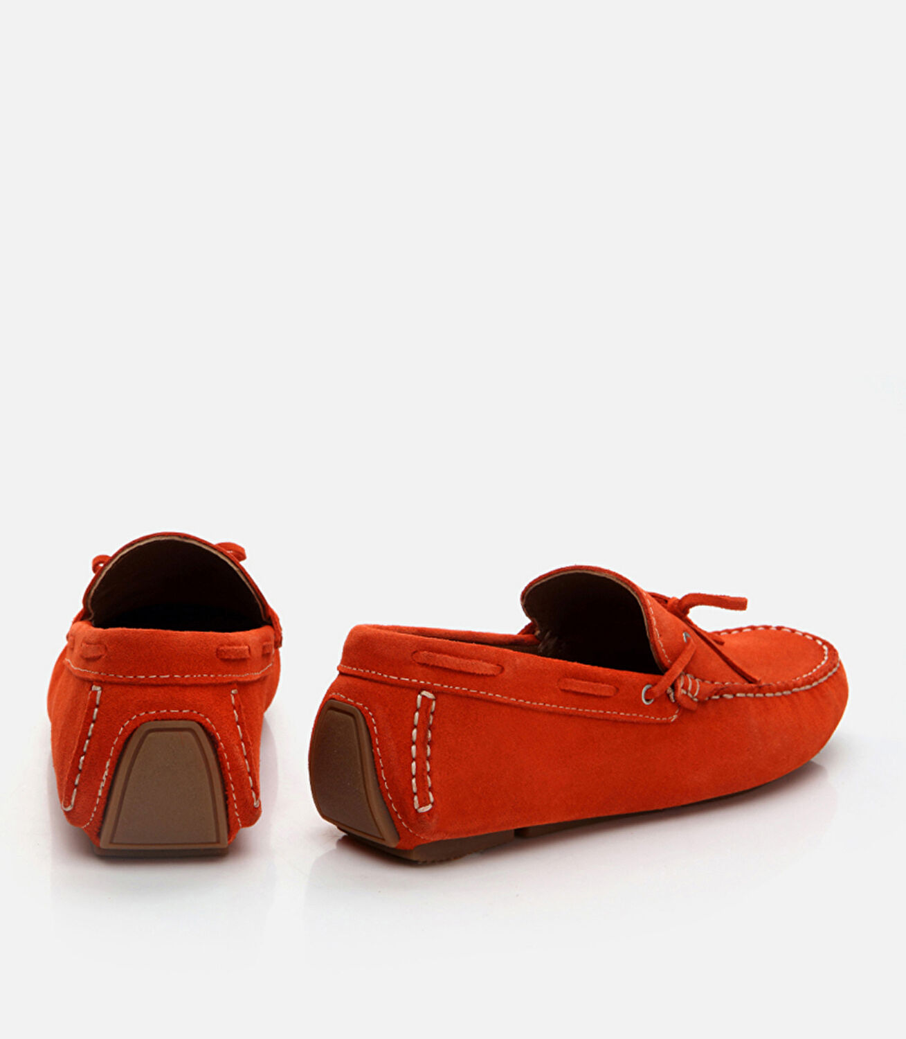 Erkek Deri Kırmızı Loafer