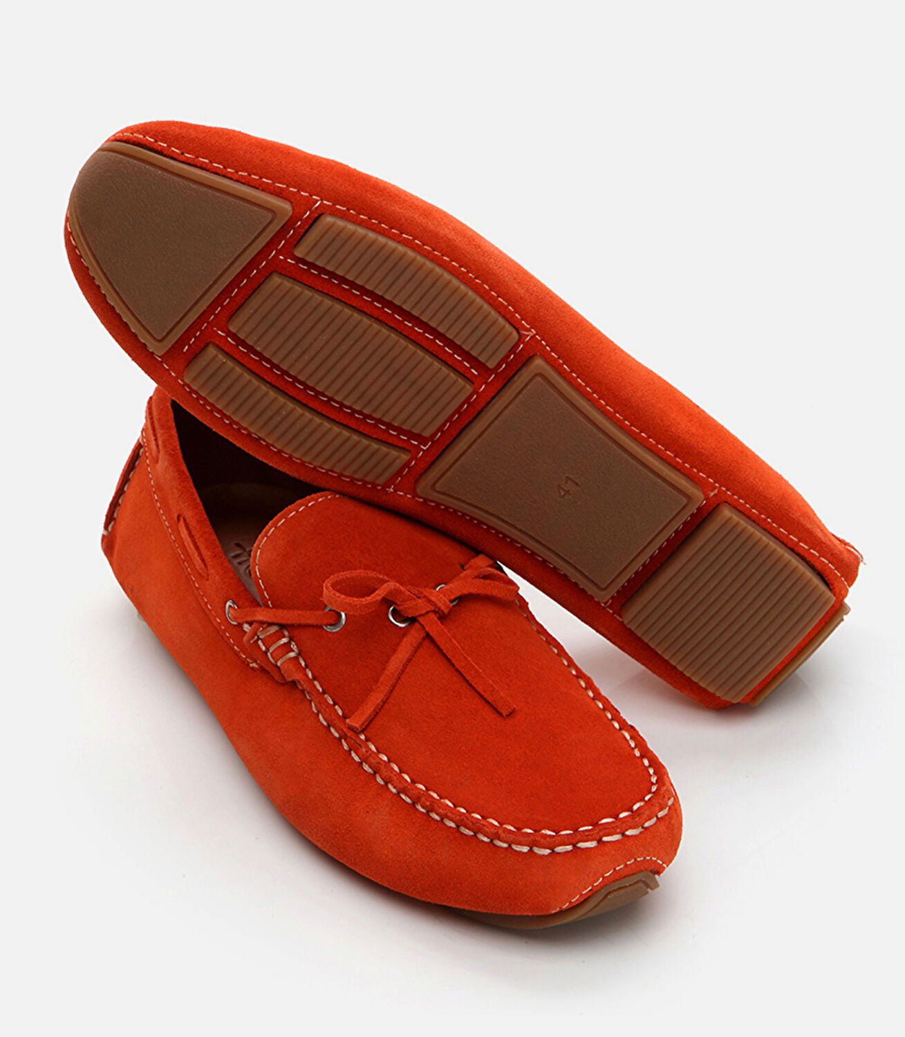 Erkek Deri Kırmızı Loafer