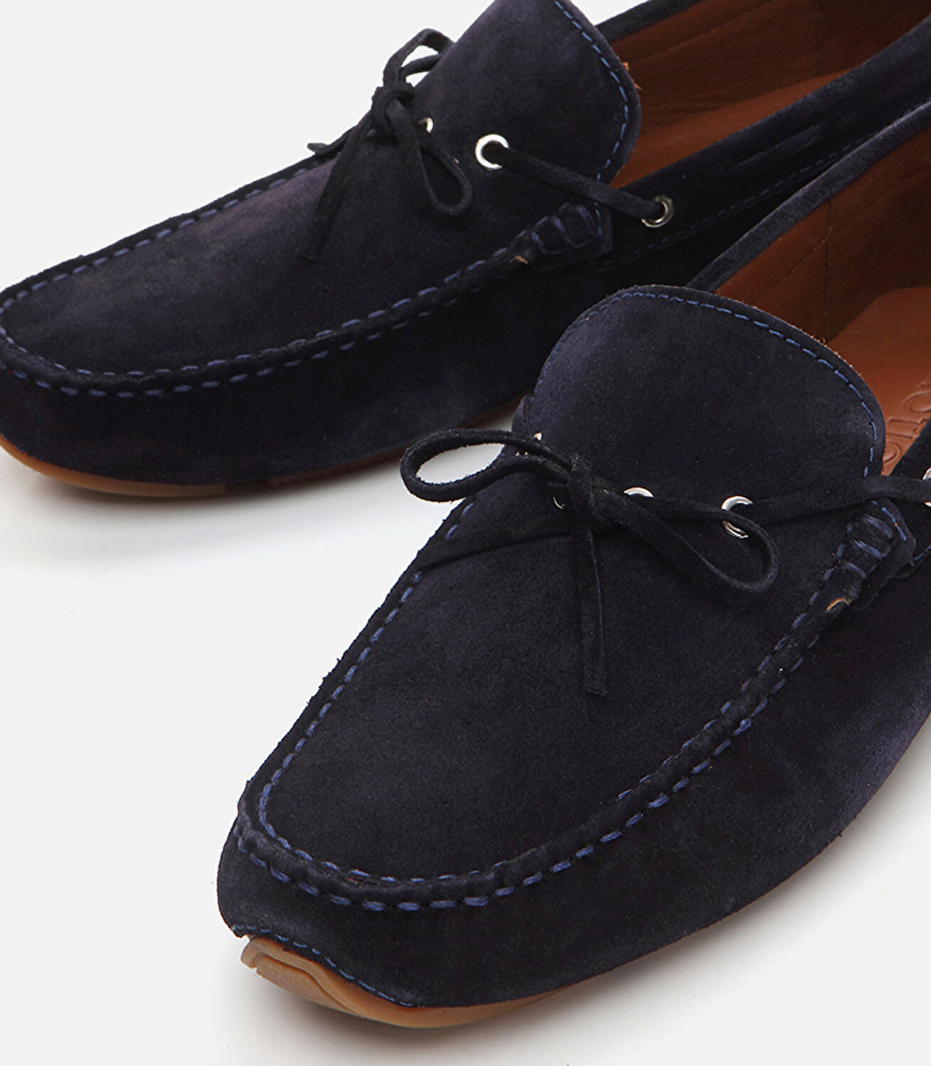 Erkek Deri Lacivert Loafer