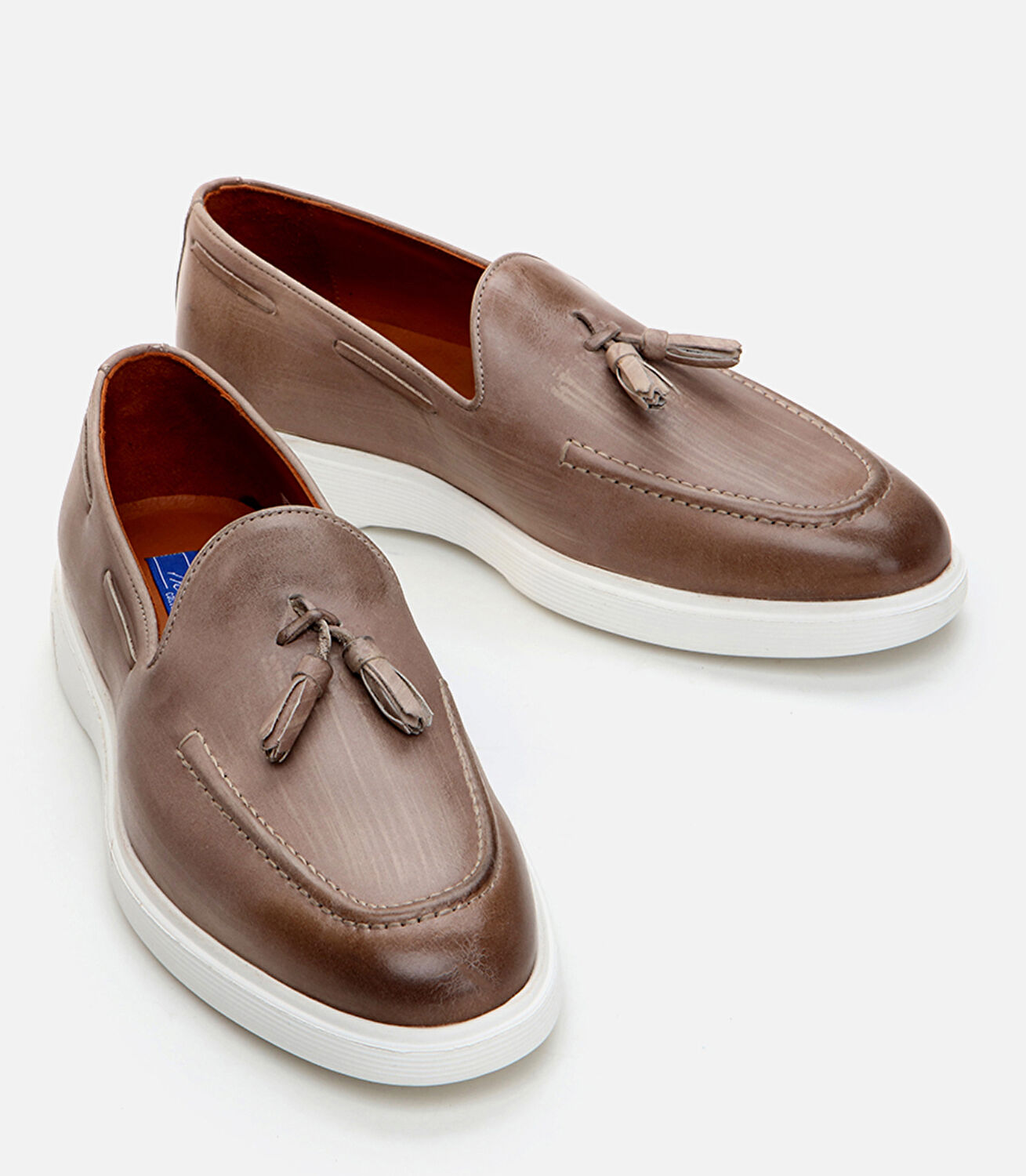 Erkek Deri Vizon Loafer