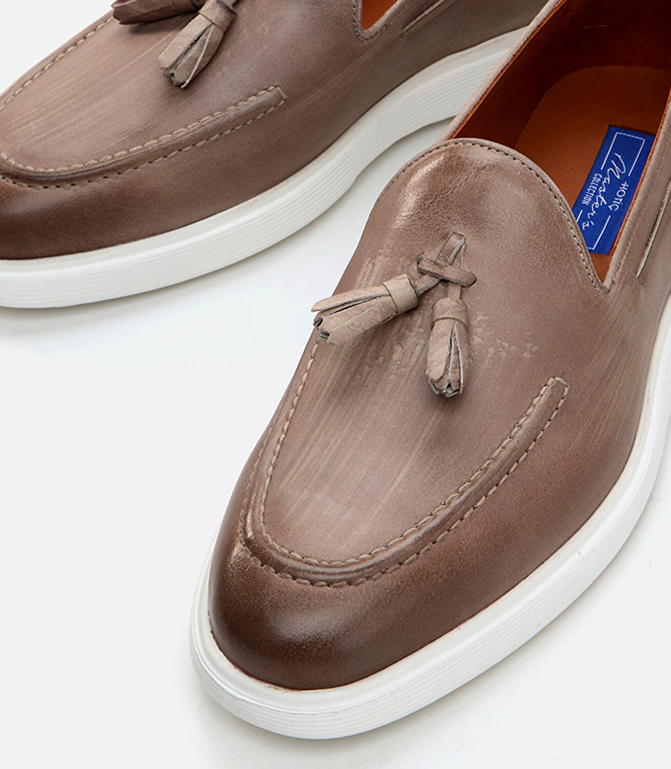 Erkek Deri Vizon Loafer