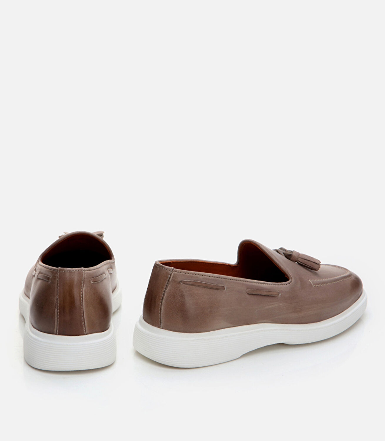 Erkek Deri Vizon Loafer
