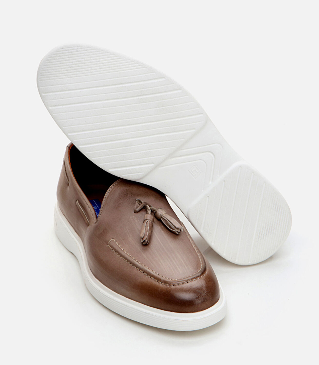 Erkek Deri Vizon Loafer