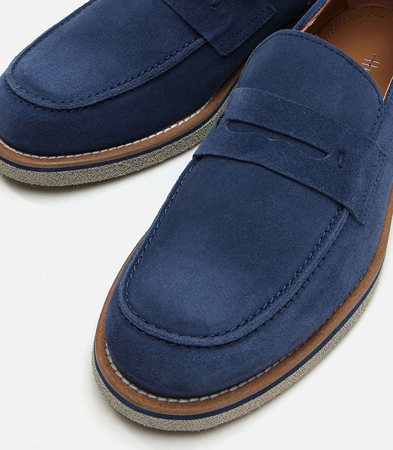 Erkek Deri Lacivert Loafer