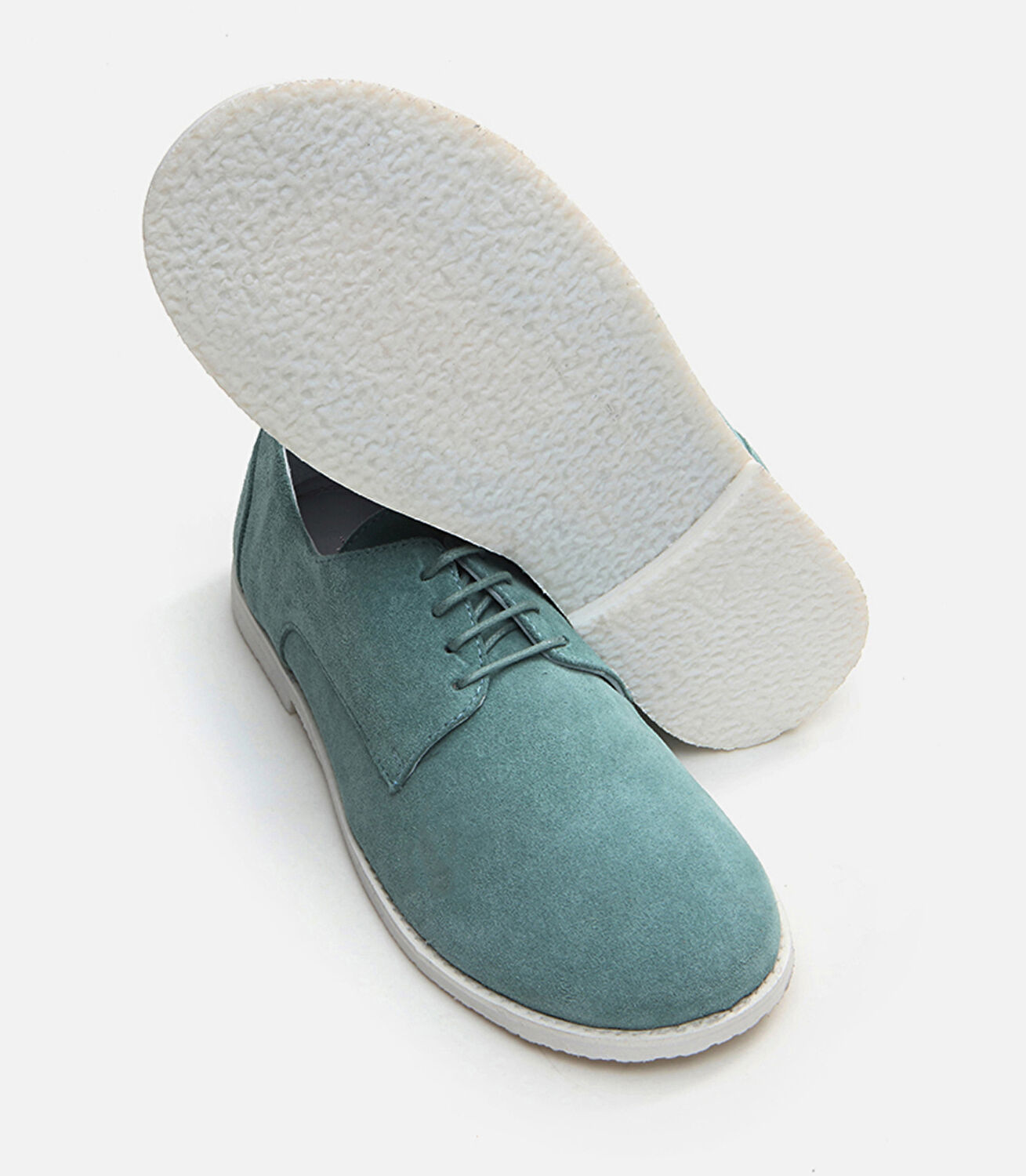 Erkek Deri Açık Yeşil Günlük Ayakkabı