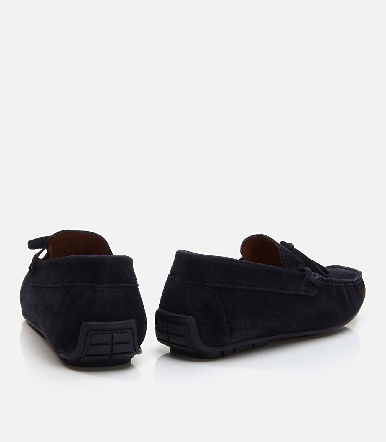 Erkek Deri Lacivert Loafer
