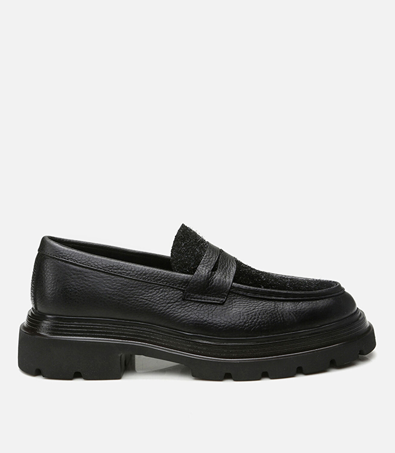 Erkek Deri Siyah Loafer