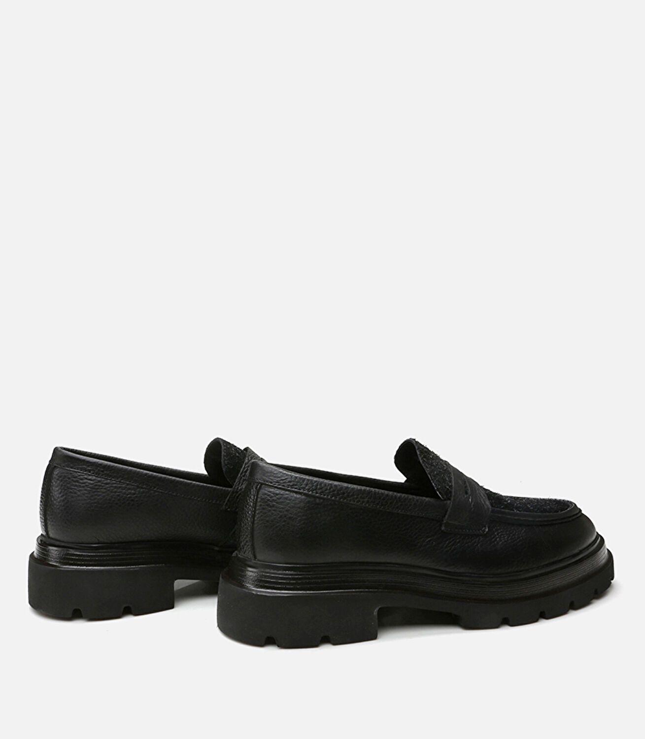 Erkek Deri Siyah Loafer