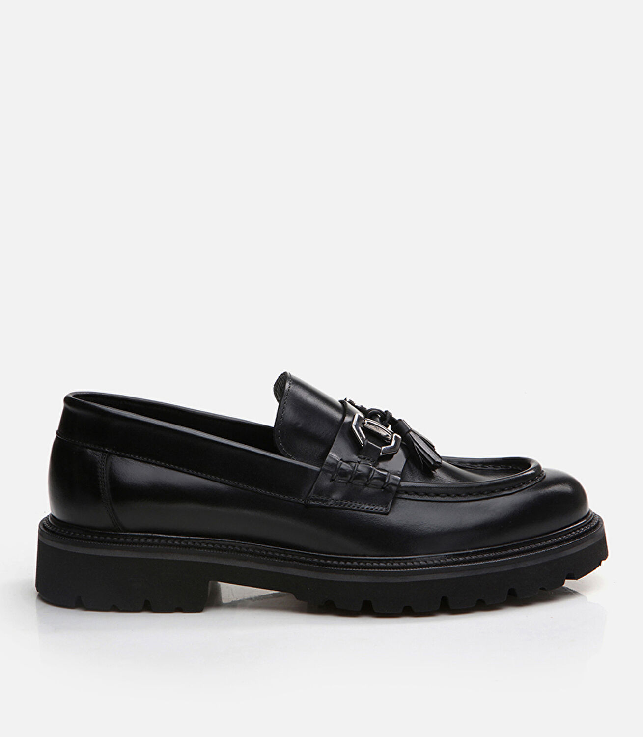 Erkek Deri Siyah Loafer