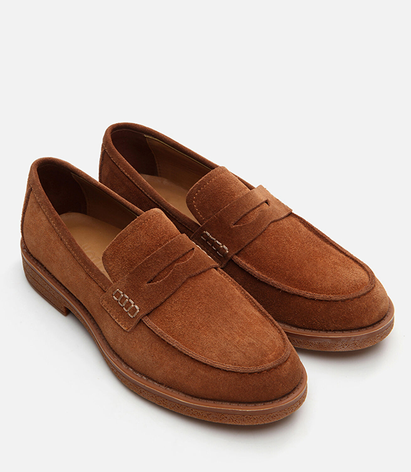 Erkek Deri Taba Loafer