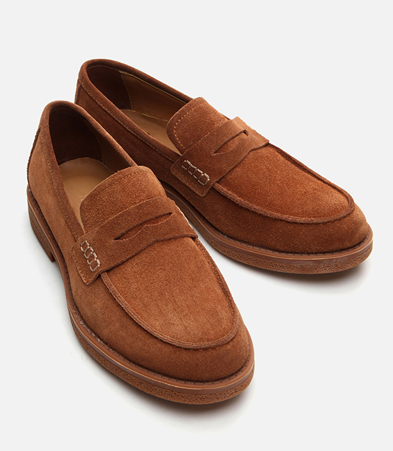 Erkek Deri Taba Loafer