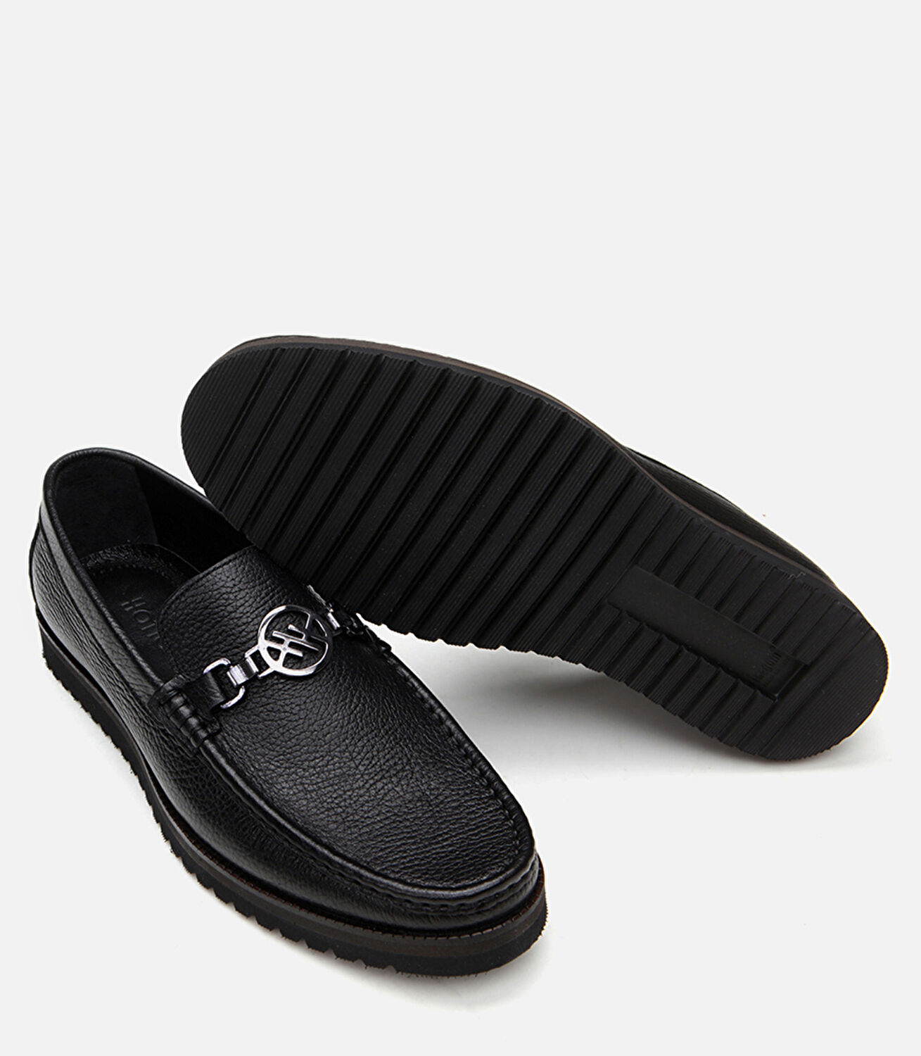 Erkek Deri Siyah Loafer