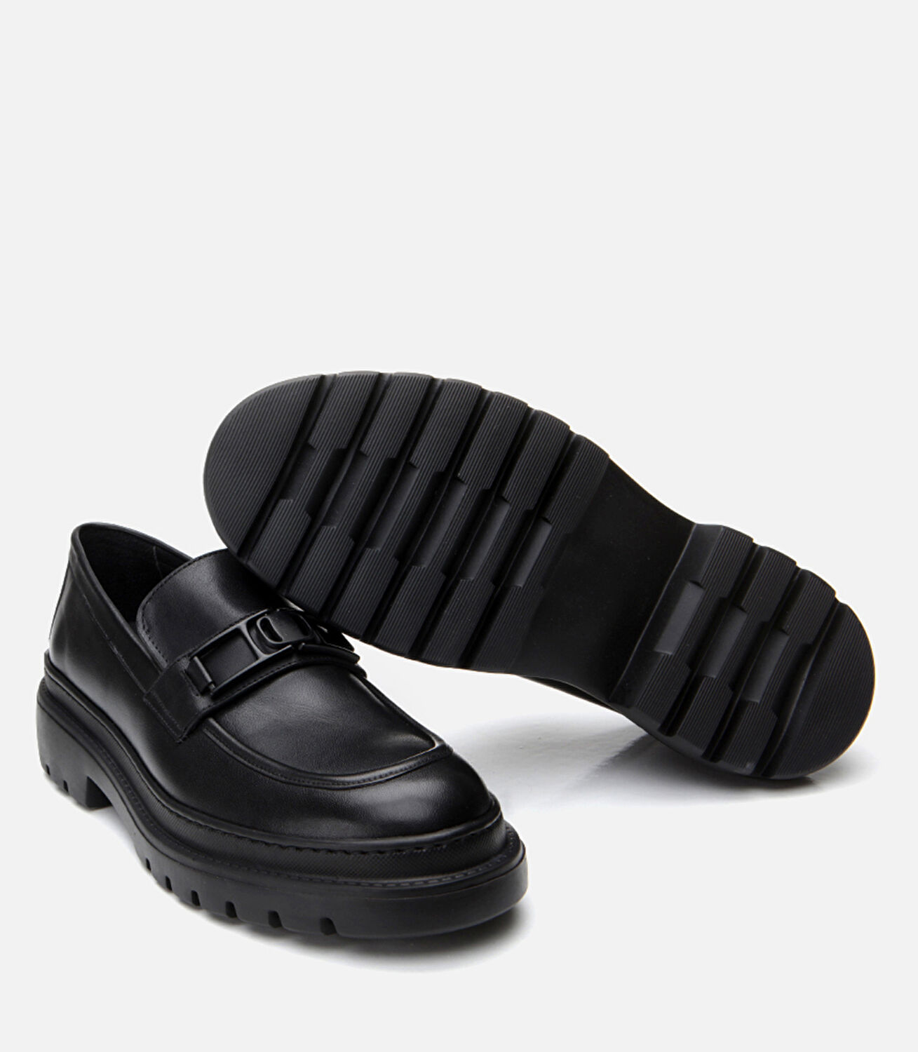 Erkek Deri Siyah Loafer