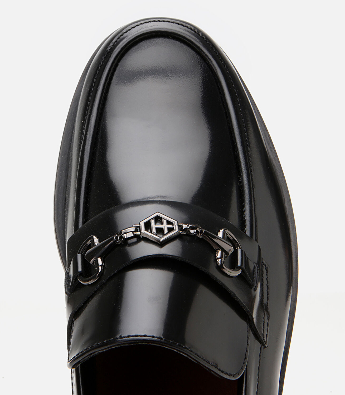 Erkek Deri Siyah Toka Detaylı Loafer