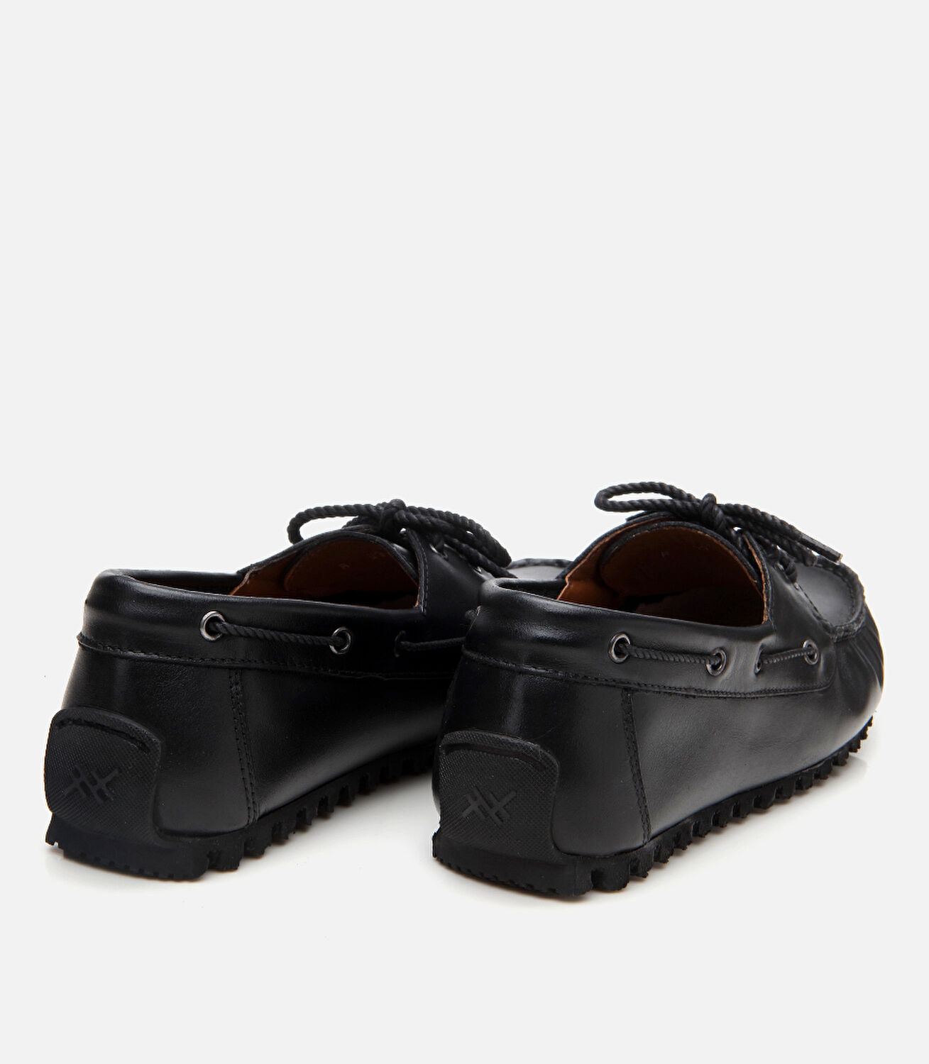 Erkek Deri Siyah Esnek Tabanlı Günlük Loafer