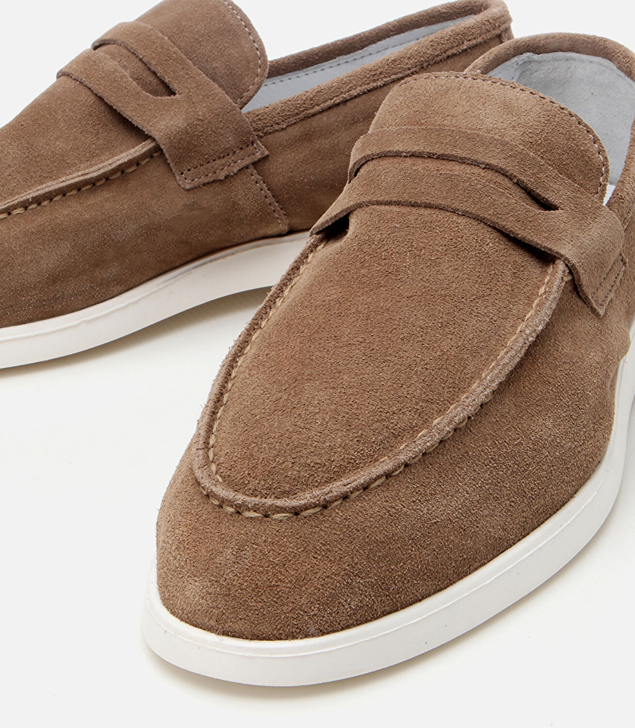 Erkek Süet Deri Vizon Yumuşak Dokulu Loafer