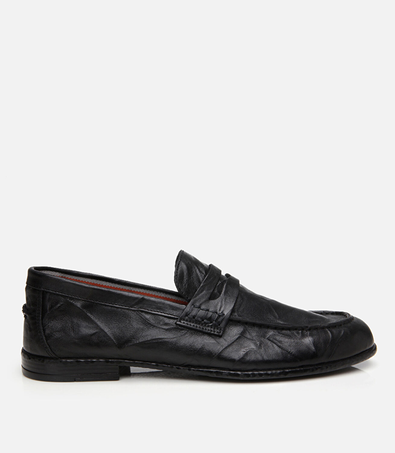 Erkek Deri Siyah Ultra Hafif Tabanlı Klasik Loafer