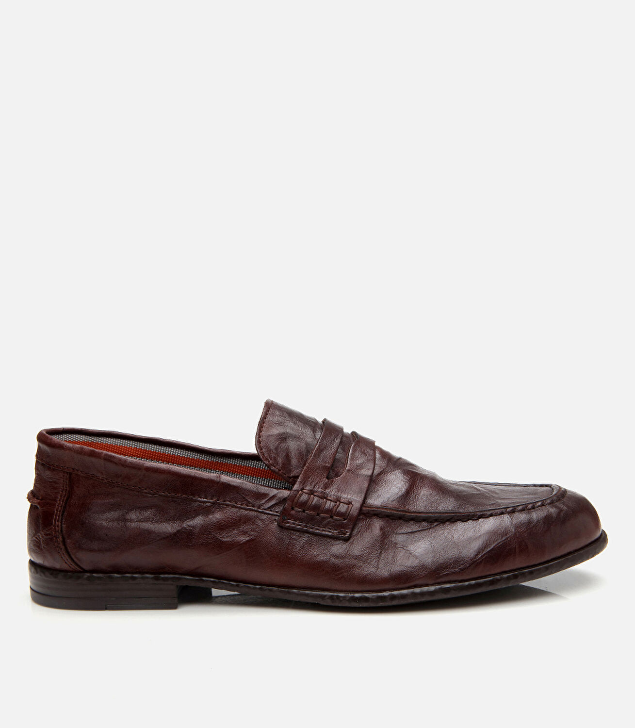 Erkek Deri Kahverengi Ultra Hafif Tabanlı Klasik Loafer