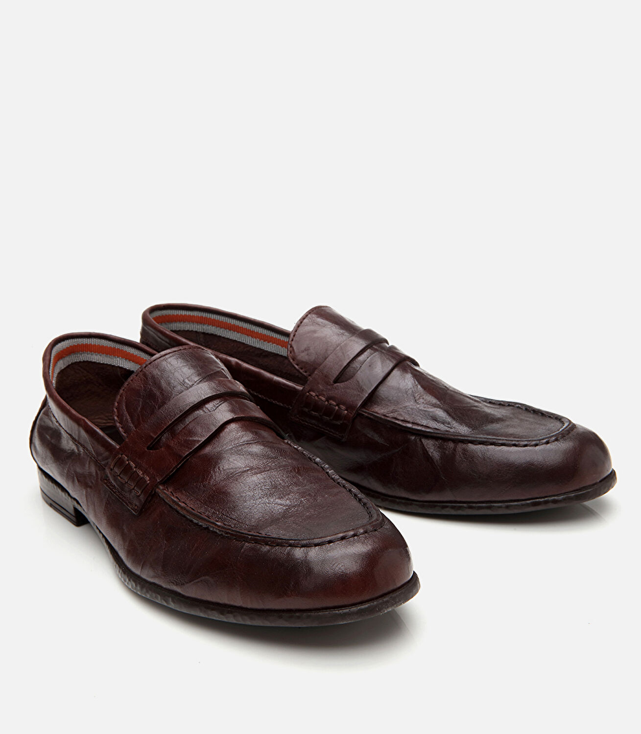 Erkek Deri Kahverengi Ultra Hafif Tabanlı Klasik Loafer