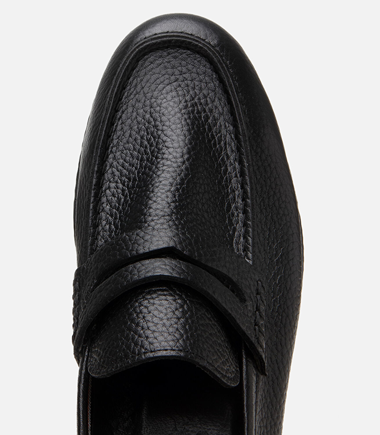 Erkek Deri Siyah Ultra Hafif Tabanlı Klasik Loafer