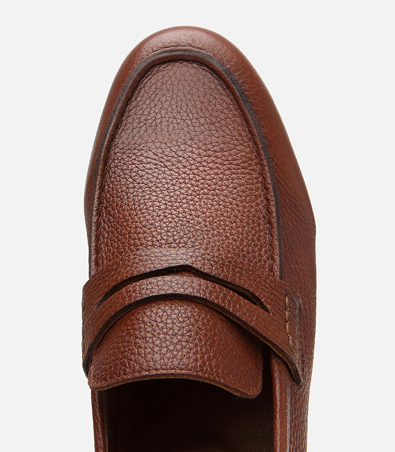 Erkek Deri Taba Ultra Hafif Tabanlı Klasik Loafer