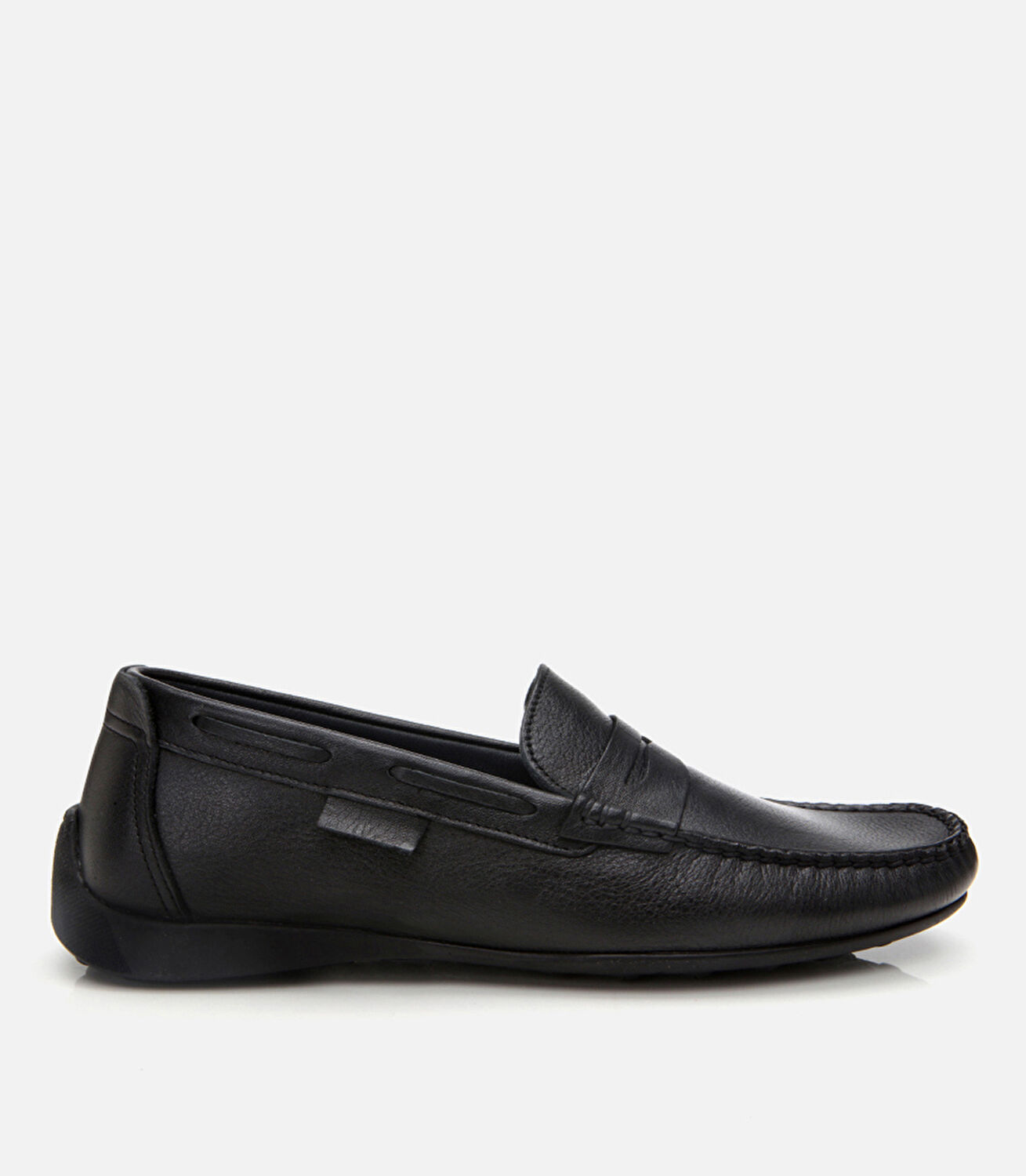 Erkek Deri Siyah Günlük Loafer