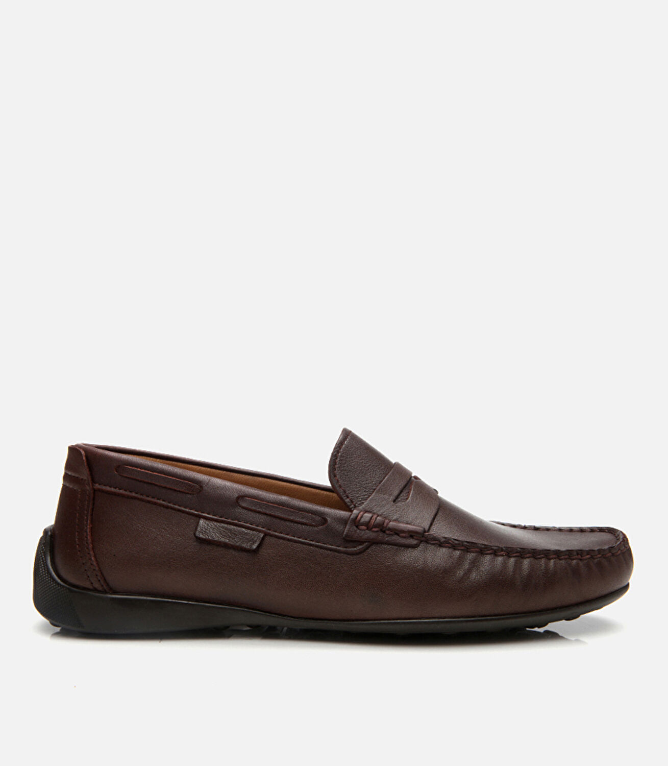 Erkek Deri Kahverengi Günlük Loafer