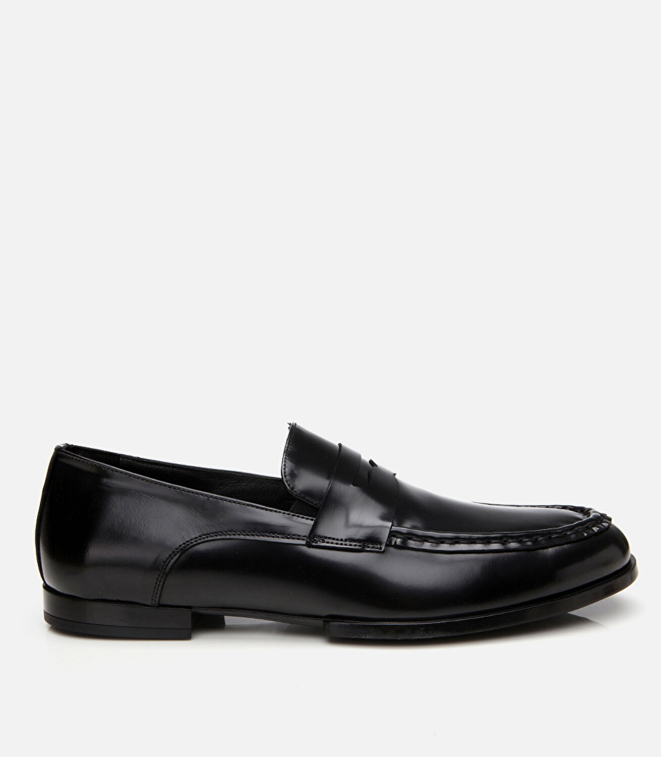 Erkek Deri Siyah Klasik Loafer