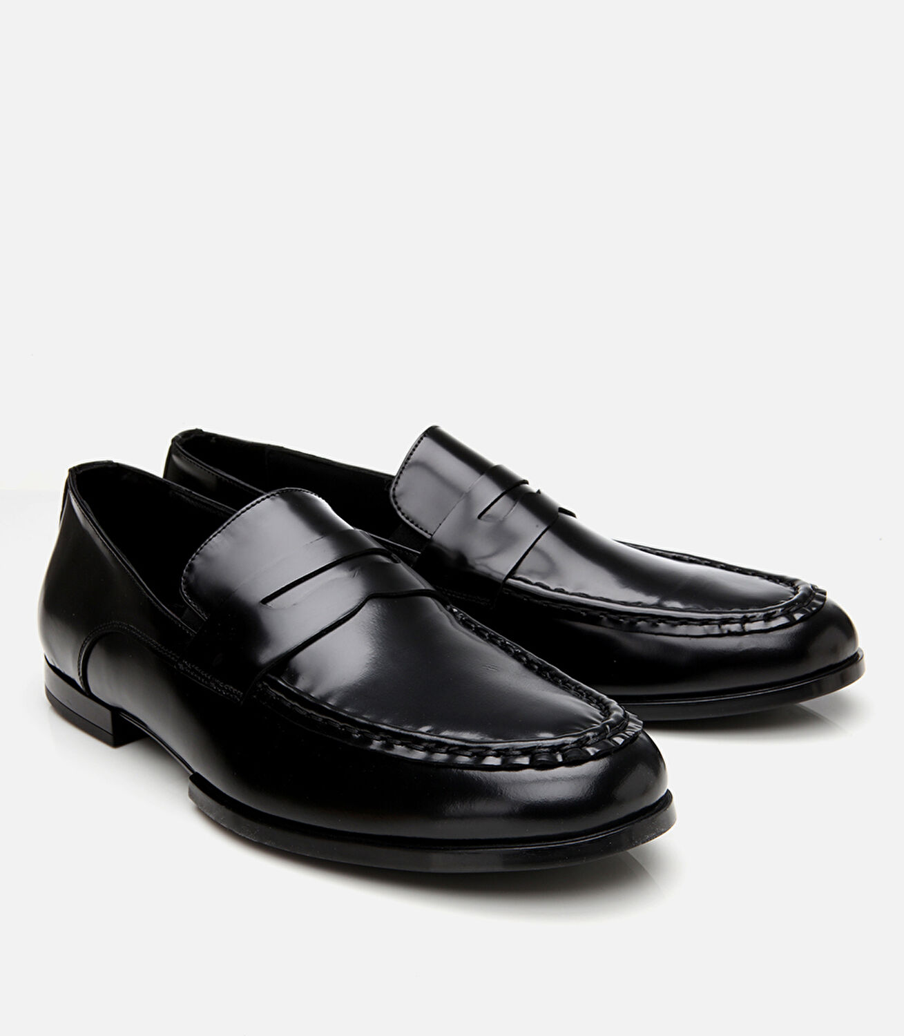 Erkek Deri Siyah Klasik Loafer