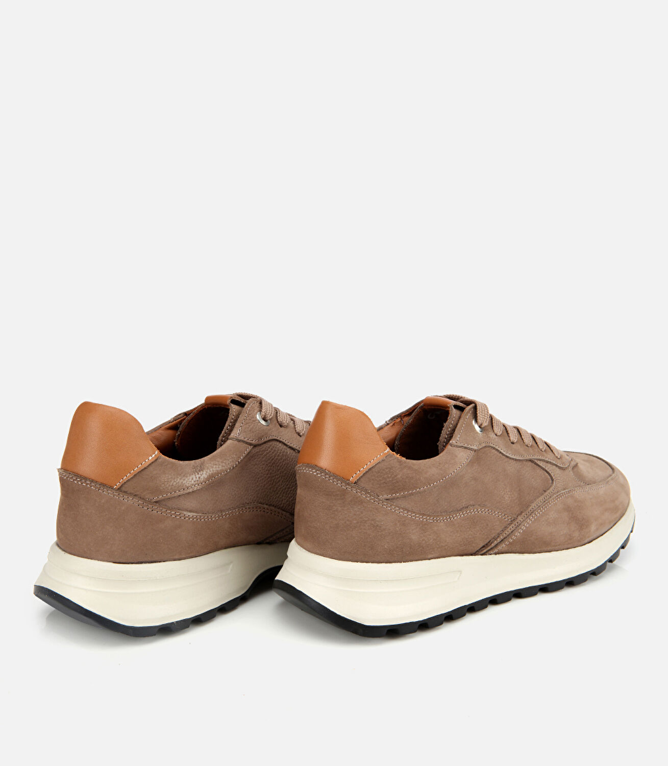 Erkek Deri Vizon Spor Ayakkabı