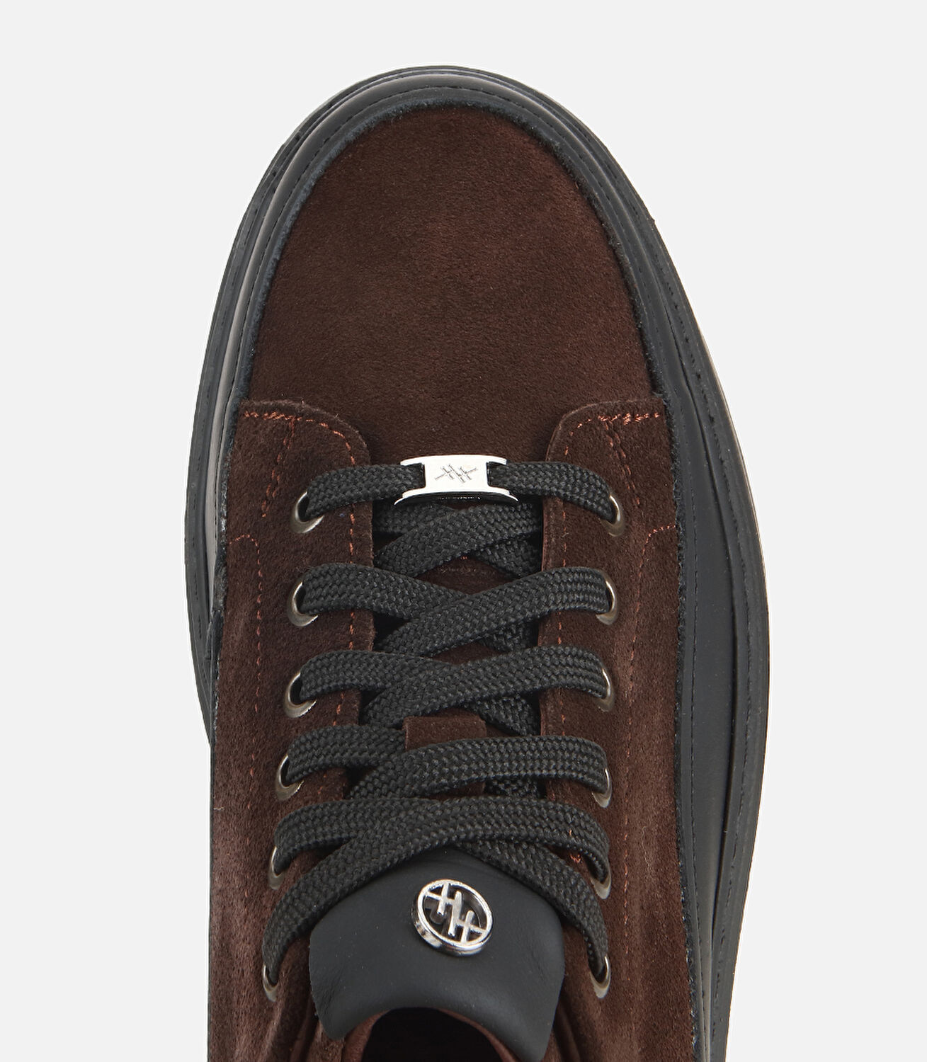 Erkek Süet Deri Kahverengi Kalın Tabanlı Günlük Ayakkabı