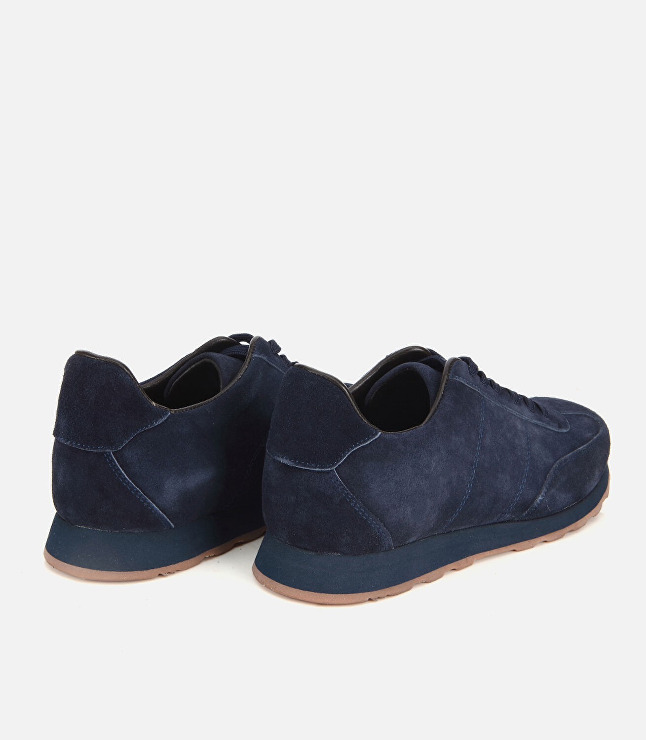 Erkek Süet Deri Lacivert Spor Ayakkabı